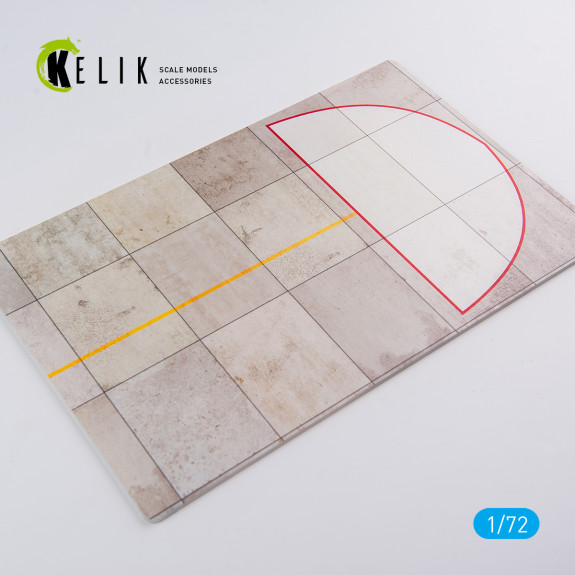 Shop Turkish Eskisehir Air Base - Base - Acrylic 3 mm (280 x 180 mm) (170 g) (1/72) Scale Plastic Models Kits. Accessories and Resin Parts. Reskit online Store