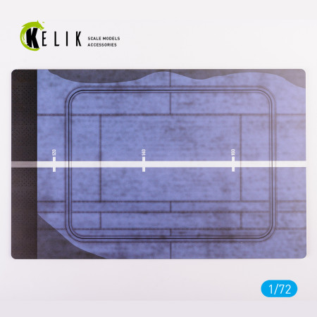 Shop HMS Indomitable Front Lift  1942   - Base - Acrylic 3 mm (280 x 180 mm) (170 g) (1/72) Scale Plastic Models Kits. Accessories and Resin Parts. Reskit online Store