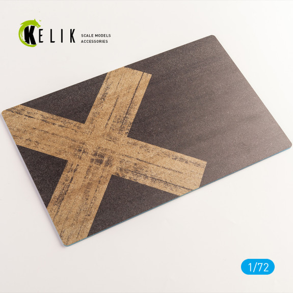 Shop Taxiway Dayton-Wright-Patterson  - Base - Acrylic 3 mm (280 x 180 mm) (170 g) (1/72) Scale Plastic Models Kits. Accessories and Resin Parts. Reskit online Store