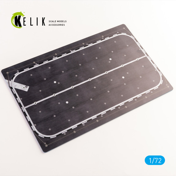 Shop JMSDF Hyuga (DDH 181) front lift  - Base - Acrylic 3 mm (280 x 180 mm) (170 g) (1/72) Scale Plastic Models Kits. Accessories and Resin Parts. Reskit online Store