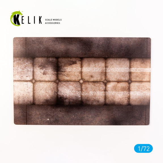 Shop Hangar Vasylkiv Air Base Ukraine - Base - Acrylic 3 mm (280 x 180 mm) (170 g) (1/72) Scale Plastic Models Kits. Accessories and Resin Parts. Reskit online Store