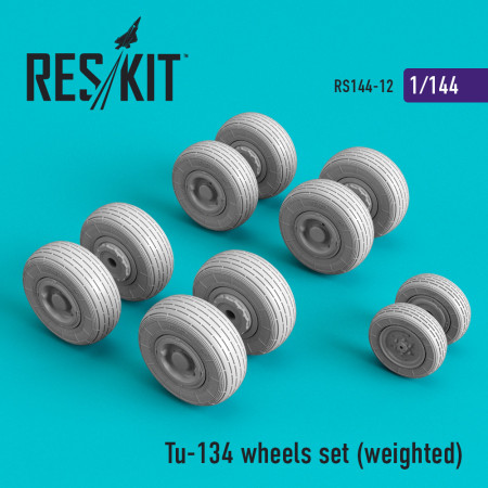 Shop Tu-134 "Crusty" wheels set (weighted) (1/144) Scale Plastic Models Kits. Accessories and Resin Parts. Reskit online Store