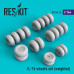 Shop IL-76 "Candid" wheels set (weighted) (1/144) Scale Plastic Models Kits. Accessories and Resin Parts. Reskit online Store
