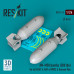 Shop AN-M58 bombs (500 lbs) for all USAF & RAF of WW2 & Korean War (2 pcs) (3D Printed) (1/24) Scale Plastic Models Kits. Accessories and Resin Parts. Reskit online Store