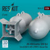 Shop AN-M58 bombs (500 lbs) for all USAF & RAF of WW2 & Korean War (2 pcs) (3D Printed) (1/24) Scale Plastic Models Kits. Accessories and Resin Parts. Reskit online Store