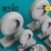 Shop F-14 (A,B) "Tomcat" (weighted) wheels set (1/32) Scale Plastic Models Kits. Accessories and Resin Parts. Reskit online Store
