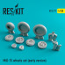 Shop MiG-15 (early version) wheels set (1/32) Scale Plastic Models Kits. Accessories and Resin Parts. Reskit online Store