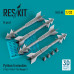 Shop Python 5 missiles (4 pcs) (3D Printed) (1/32) Scale Plastic Models Kits. Accessories and Resin Parts. Reskit online Store