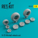 Shop B-25 "Mitchell" wheels set (1/32) Scale Plastic Models Kits. Accessories and Resin Parts. Reskit online Store