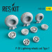 Shop P-38 "Lightning" wheels set type 1 (1/32) Scale Plastic Models Kits. Accessories and Resin Parts. Reskit online Store
