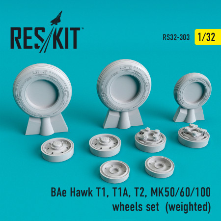Shop BAe Hawk T1, T1A, T2, MK50/60/100 wheels set (weighted) (1/32) Scale Plastic Models Kits. Accessories and Resin Parts. Reskit online Store