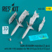 Shop AGM-88 HARM missiles (2 pcs) with LAU-118 & adapters for MiG-29 (2 pcs) & Su-27 (2 pcs) (3D Printed) (1/32) Scale Plastic Models Kits. Accessories and Resin Parts. Reskit online Store