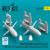 Shop AGM-88 HARM missiles (2 pcs) with LAU-118 & adapters for MiG-29 (2 pcs) & Su-27 (2 pcs) (3D Printed) (1/32) Scale Plastic Models Kits. Accessories and Resin Parts. Reskit online Store
