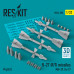 Shop R-27 (R/T) missiles (4 pcs) (3D Printed) (1/32) Scale Plastic Models Kits. Accessories and Resin Parts. Reskit online Store