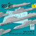Shop Pylons for MiG-29 (APU-470 2 pcs for R-27 & APU-60 4 pcs for R-60) (3D Printed) (1/32) Scale Plastic Models Kits. Accessories and Resin Parts. Reskit online Store