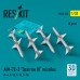 Shop AIM-7E2 "Sparrow III" missiles (4 pcs) (3D Printed) (1/32) Scale Plastic Models Kits. Accessories and Resin Parts. Reskit online Store