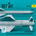 Shop Exocet missiles (2 pcs) (Sea King, Super Etendard, Mirage 2000, Rafale, Mirage F.1) (3D Printed) (1/32) Scale Plastic Models Kits. Accessories and Resin Parts. Reskit online Store