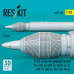 Shop S-25-O air-to-ground rocket (2 pcs) (3D Printed) (1/32) Scale Plastic Models Kits. Accessories and Resin Parts. Reskit online Store