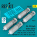 Shop Mk-XVII Depth bombs (350 lb) (4 pcs) (3D Printed) (1/32) Scale Plastic Models Kits. Accessories and Resin Parts. Reskit online Store