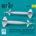 Shop GBU-10 "Paveway I" laser guided bombs with BSU-37/B fin and BSU-3A/B wing (slow speed) (2 pcs) (3D Printed) (1/32) Scale Plastic Models Kits. Accessories and Resin Parts. Reskit online Store