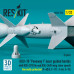 Shop GBU-10 "Paveway I" laser guided bombs with BSU-37/B fin and BSU-3A/B wing (slow speed) thermally protected (2 pcs) (3D Printed) (1/32) Scale Plastic Models Kits. Accessories and Resin Parts. Reskit online Store