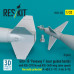 Shop GBU-10 "Paveway I" laser guided bombs with BSU-37/B fin and BSU-3A/B wing (slow speed) thermally protected (2 pcs) (3D Printed) (1/32) Scale Plastic Models Kits. Accessories and Resin Parts. Reskit online Store