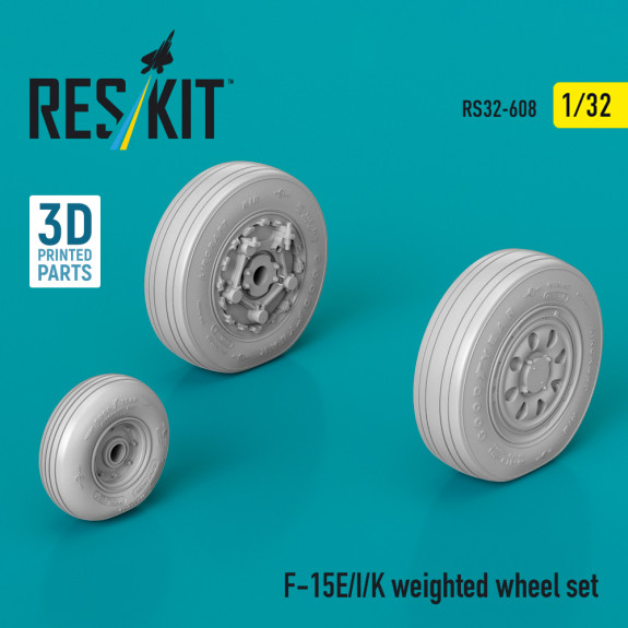 F-15E/I/K weighted wheel set (3D Printed) (1/32) Shop F-15E/I/K weighted wheel set (3D Printed) (1/32) Scale Plastic Models Kits. Accessories and Resin Parts. Reskit online Store