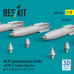 Shop Mk.81 general purpose bombs with Mk.14 Snakeye retard fins (12 pcs) (A-1, A-4, A-6, A-7, F-4, F-8) (3D Printed) (1/32) Scale Plastic Models Kits. Accessories and Resin Parts. Reskit online Store