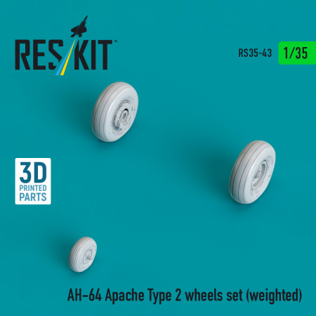 AH-64 Apache type 2 набір навантажених коліс (3Д-друк) (1/35) Купити AH-64 Apache type 2 набір навантажених коліс (3Д-друк) (1/35) Збірні пластикові моделі. Аксесуари та смоляні запчастини деталі. Інтернет магазин Reskit