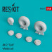 Shop AN-2 "Colt" wheels set (1/48) Scale Plastic Models Kits. Accessories and Resin Parts. Reskit online Store