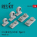 Shop F-5 (N,E,F)/KF-5F "Tiger II" wheels set (1/48) Scale Plastic Models Kits. Accessories and Resin Parts. Reskit online Store