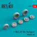 Shop F-104E/CF-104 "Starfighter" wheels set (1/48) Scale Plastic Models Kits. Accessories and Resin Parts. Reskit online Store