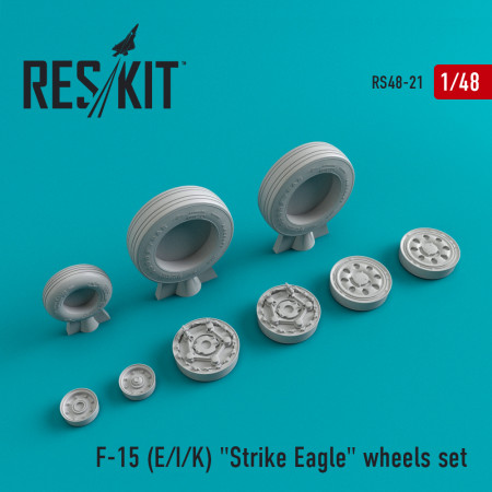 Shop F-15 (E,I,K) "Strike Eagle" (weighted) wheels set (1/48) Scale Plastic Models Kits. Accessories and Resin Parts. Reskit online Store