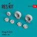 Shop Mirage III (B,C) wheels set (1/48) Scale Plastic Models Kits. Accessories and Resin Parts. Reskit online Store