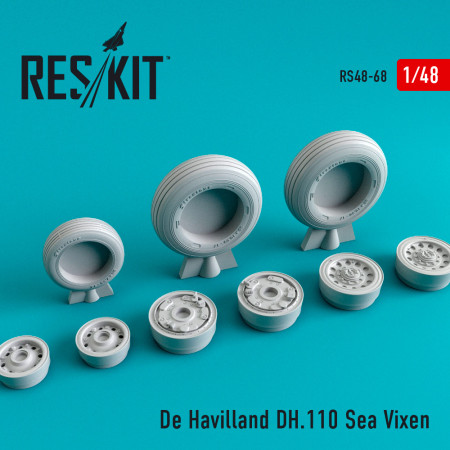Shop DH.110 Sea Vixen (1/48) Scale Plastic Models Kits. Accessories and Resin Parts. Reskit online Store