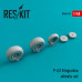 Shop P-63 "Kingcobra" wheels set (1/48) Scale Plastic Models Kits. Accessories and Resin Parts. Reskit online Store