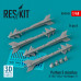Shop Python 5 missiles (4 pcs) (3D Printed) (1/48) Scale Plastic Models Kits. Accessories and Resin Parts. Reskit online Store