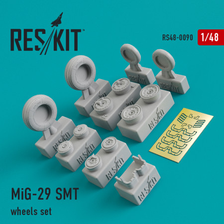 Shop MiG-29 SMT "Fulcrum" wheels set (1/48) Scale Plastic Models Kits. Accessories and Resin Parts. Reskit online Store