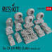 Shop Su-24 (M,MR) late version wheels set (1/48) Scale Plastic Models Kits. Accessories and Resin Parts. Reskit online Store