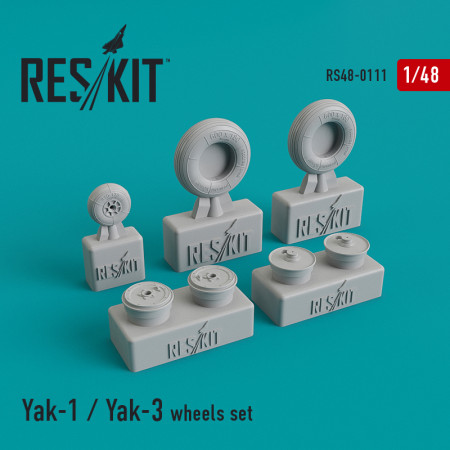 Shop Yak-1/Yak-3 wheels set (1/48) Scale Plastic Models Kits. Accessories and Resin Parts. Reskit online Store
