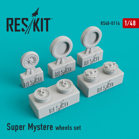 Super Mystere wheels set (1/48) Shop Super Mystere wheels set (1/48) Scale Plastic Models Kits. Accessories and Resin Parts. Reskit online Store