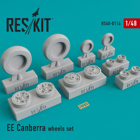 Shop EE Canberra wheels set (1/48) Scale Plastic Models Kits. Accessories and Resin Parts. Reskit online Store