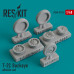 Shop T-2C "Buckeye" wheels set (1/48) Scale Plastic Models Kits. Accessories and Resin Parts. Reskit online Store
