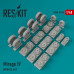 Shop Mirage IV wheels set (1/48) Scale Plastic Models Kits. Accessories and Resin Parts. Reskit online Store