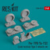Shop Fw-190  (late version) type 2 wheels set (1/48) Scale Plastic Models Kits. Accessories and Resin Parts. Reskit online Store