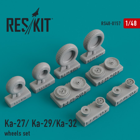 Shop Ka-27/Ka-29/Ka-32 wheels set (1/48) Scale Plastic Models Kits. Accessories and Resin Parts. Reskit online Store