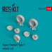 Shop Super Etendard type 1 wheels set (1/48) Scale Plastic Models Kits. Accessories and Resin Parts. Reskit online Store