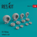 Shop S-3 "Viking" wheels set (1/48) Scale Plastic Models Kits. Accessories and Resin Parts. Reskit online Store