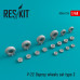 Shop V-22 "Osprey" type 2 wheels set (1/48) Scale Plastic Models Kits. Accessories and Resin Parts. Reskit online Store
