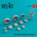 Shop J-35 "Draken" wheels set type 3 (1/48) Scale Plastic Models Kits. Accessories and Resin Parts. Reskit online Store